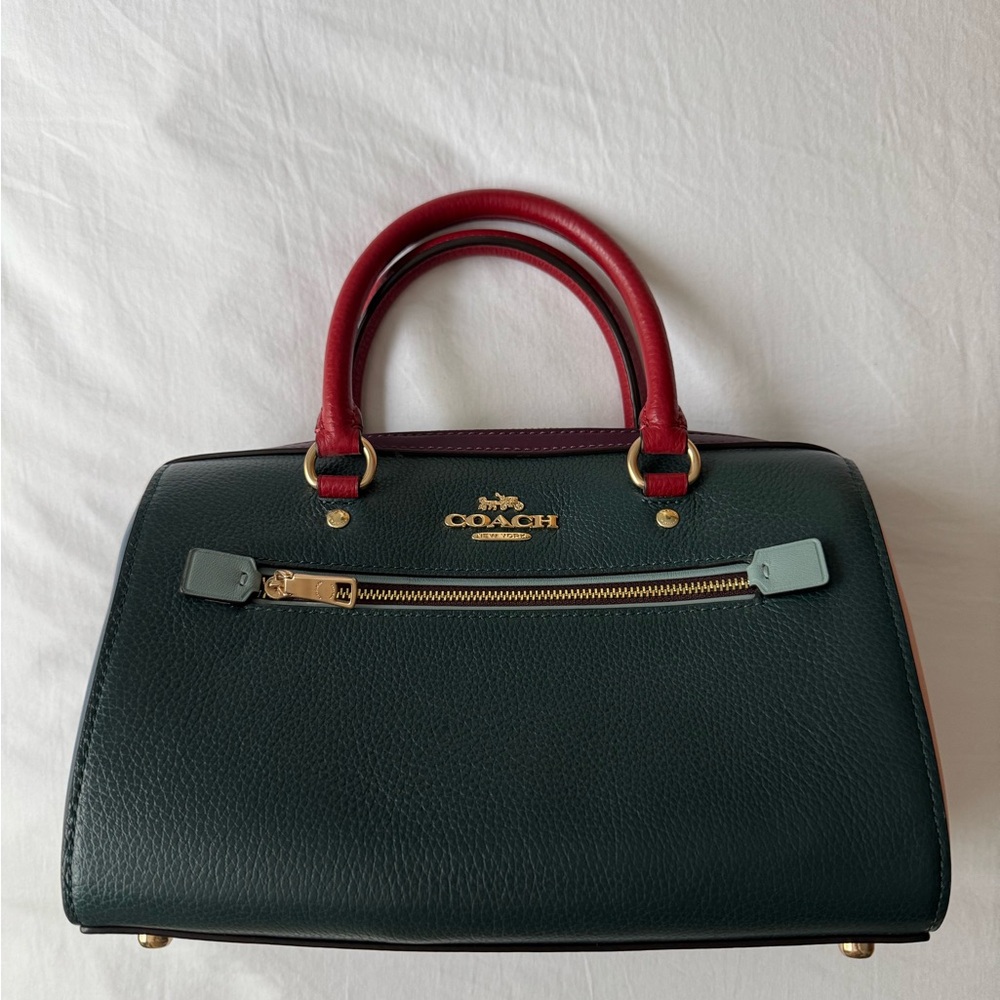 Coach Colorblock Rowan Satchel